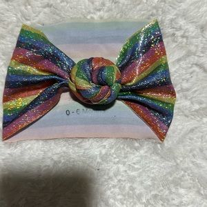 Rainbow knot bow